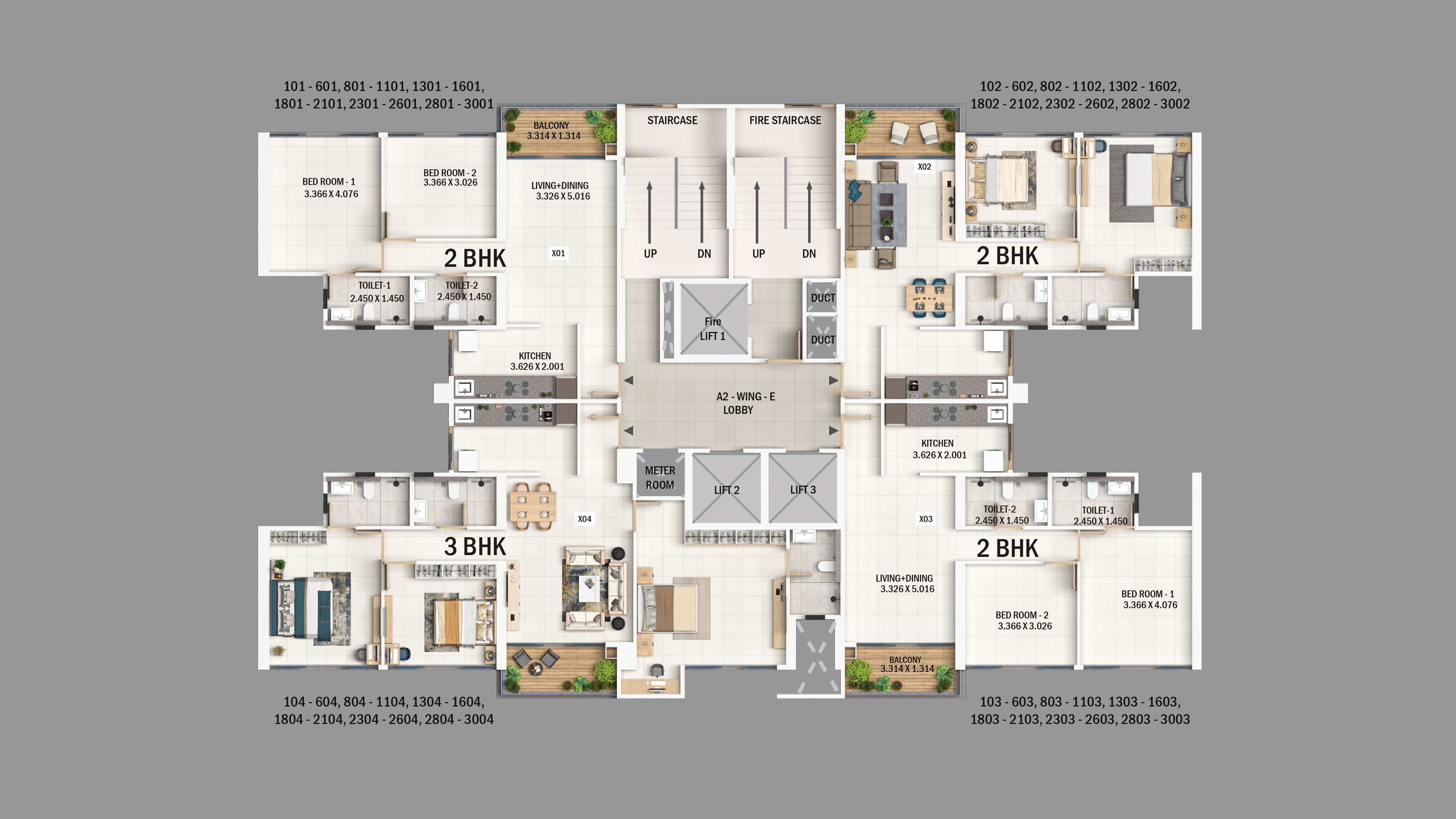 magnus city Floor Plan